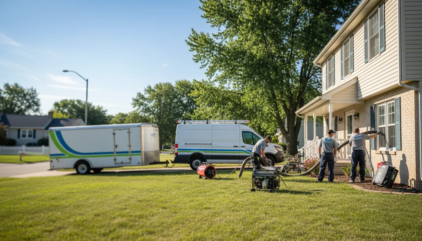 Flooded Basement Restoration And Cleanup With Repair in Stockton, IA near me